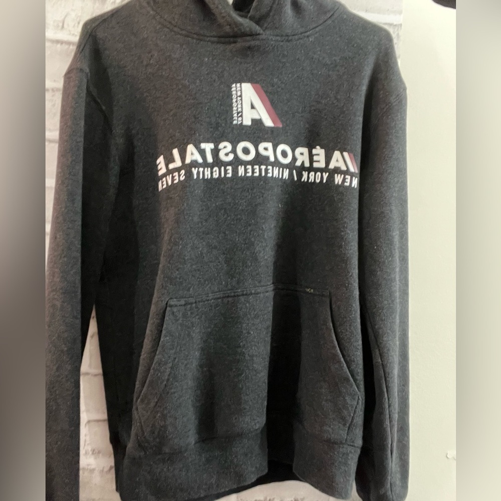 Gray Aéropostale hoodie